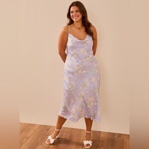 Arula Floral Midi Dress